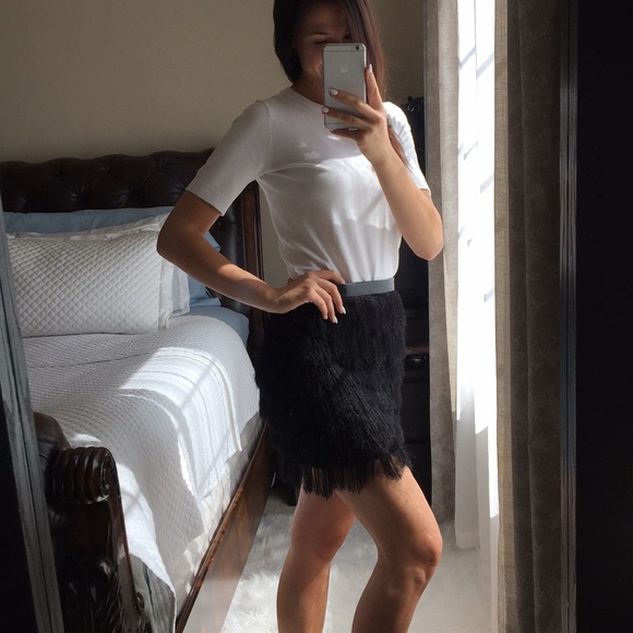 Sam Edelman Fringe Skirt - Picture 3 of 7